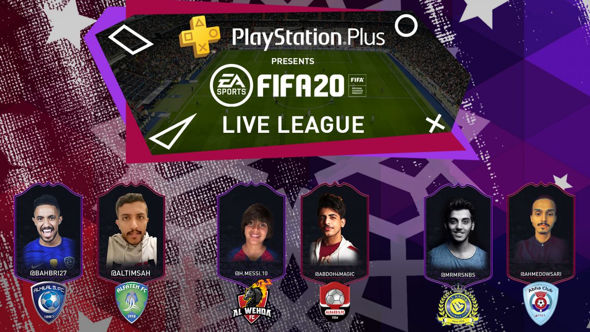 bucket Ninth Joint PlayStation Plus presents FIFA20 Live League KSA | Time Out Sharjah