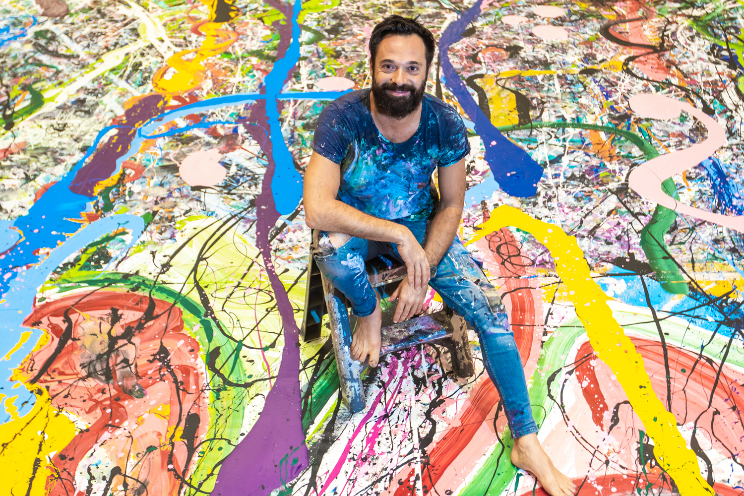 Humanity Inspired: Sacha Jafri on his massive Dubai art project | Art